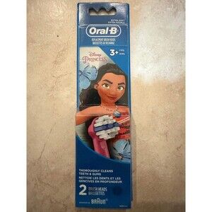 Oral-B Kids Disney Moana Replacement Brush Heads, Extra Soft